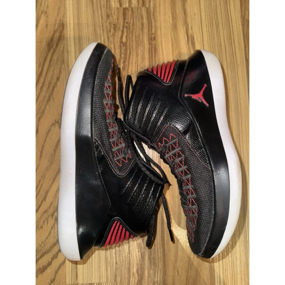 Air Jordan‎ Youth XXXII BG AA1254-001 Black/University Red Sz 2Y 2017
